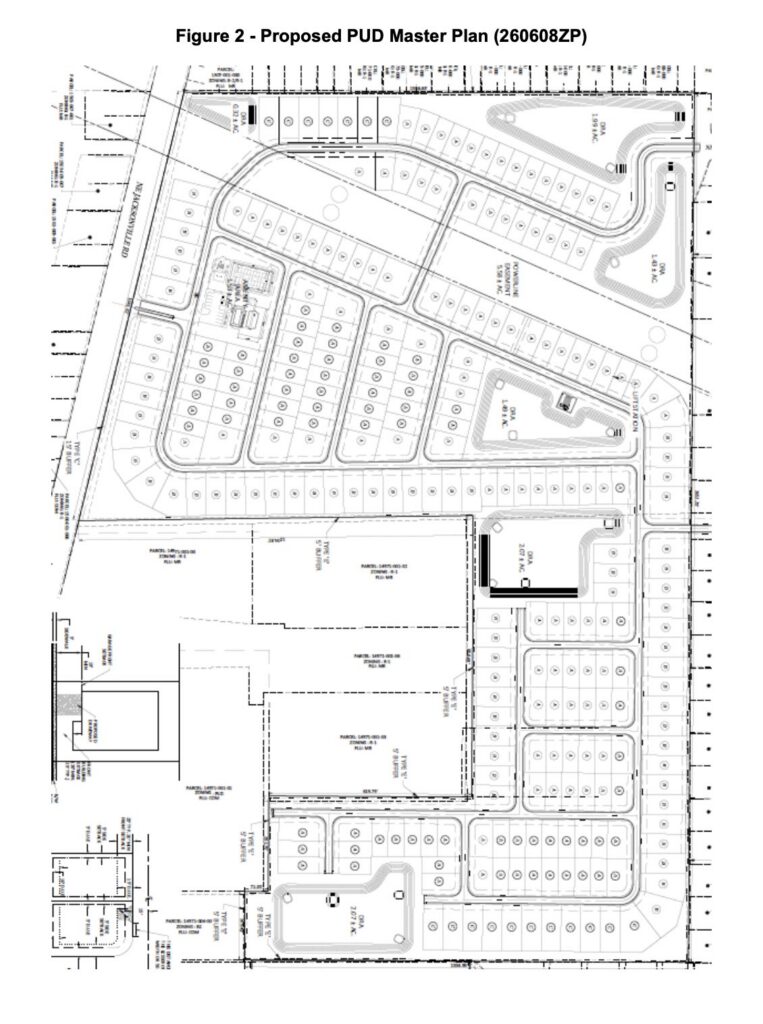 Proposed master plan for the updated Woodridge Place