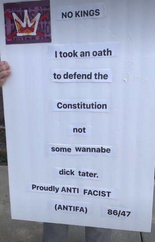 Protestors in downtown Ocala on Saturday, June 27 4