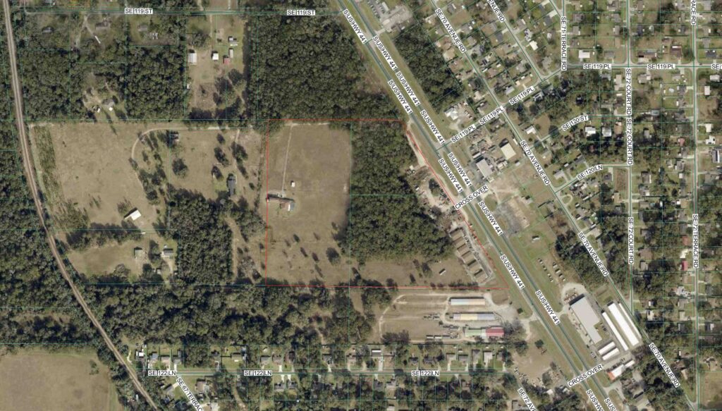 The 24.45 acre parcel was sold for $3.75 million