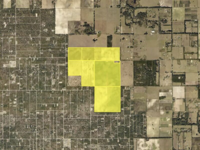 A 599.68 acre property in west Marion County was just purchased for $6 million