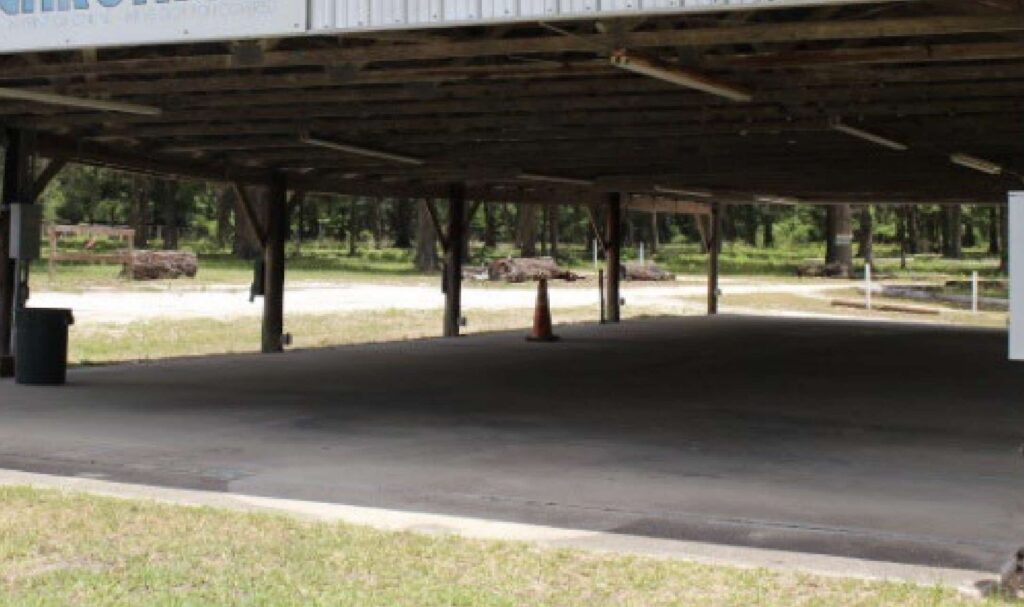 The space where the Greater Ocala Dog Club hosts its events