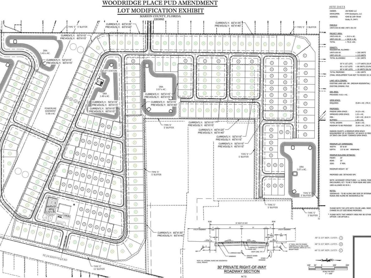 Marion commissioners approve layout changes, 261-home limit for new Ocala subdivision