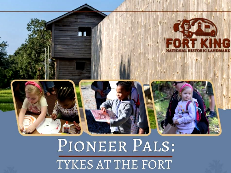 Children under five invited to Fort King for free storytime, crafts