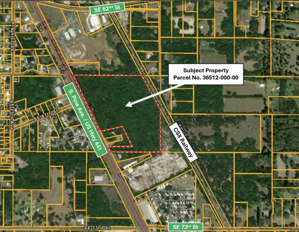 Another view of the site where the RV park is proposed.