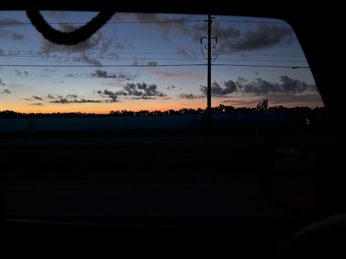 Morning commute sunrise captured in Marion County Morning commute sunrise captured in Marion County