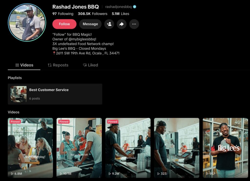 Rashad Jones has amassed hundreds of thousands of followers through TikTok