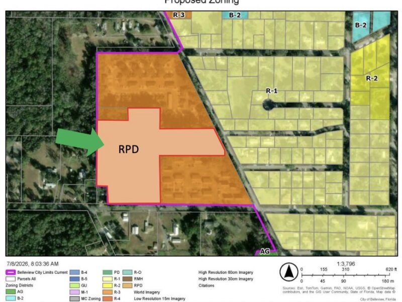 Plans for 85-unit townhome development in Belleview under review this week