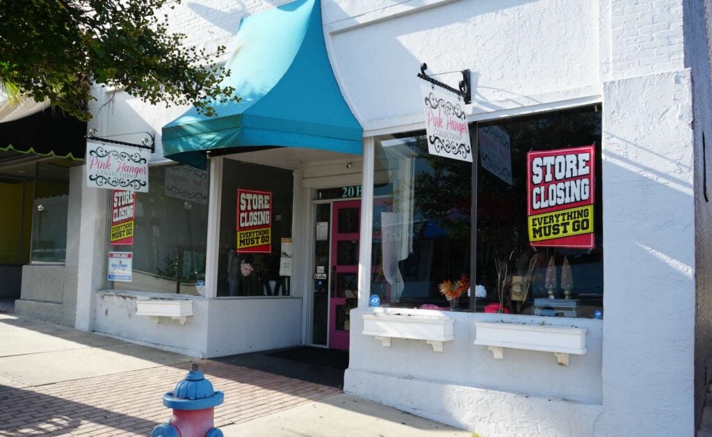 The Pink Hanger Collection in downtown Ocala