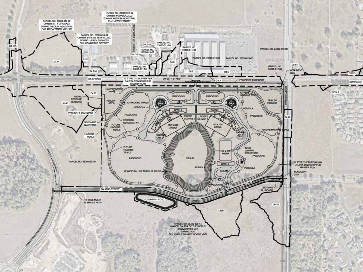 New equine center planned for Ocala community