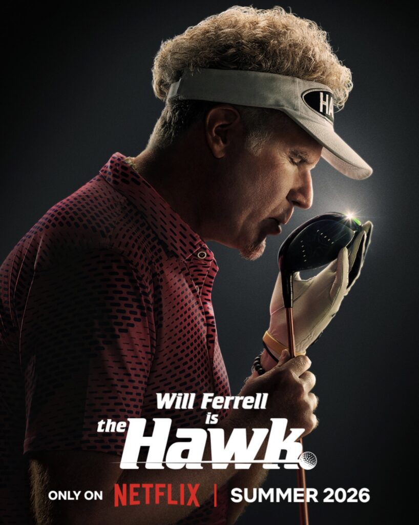 Will Ferrell stars as Lonnie Hawk in The Hawk on Netflix. 5