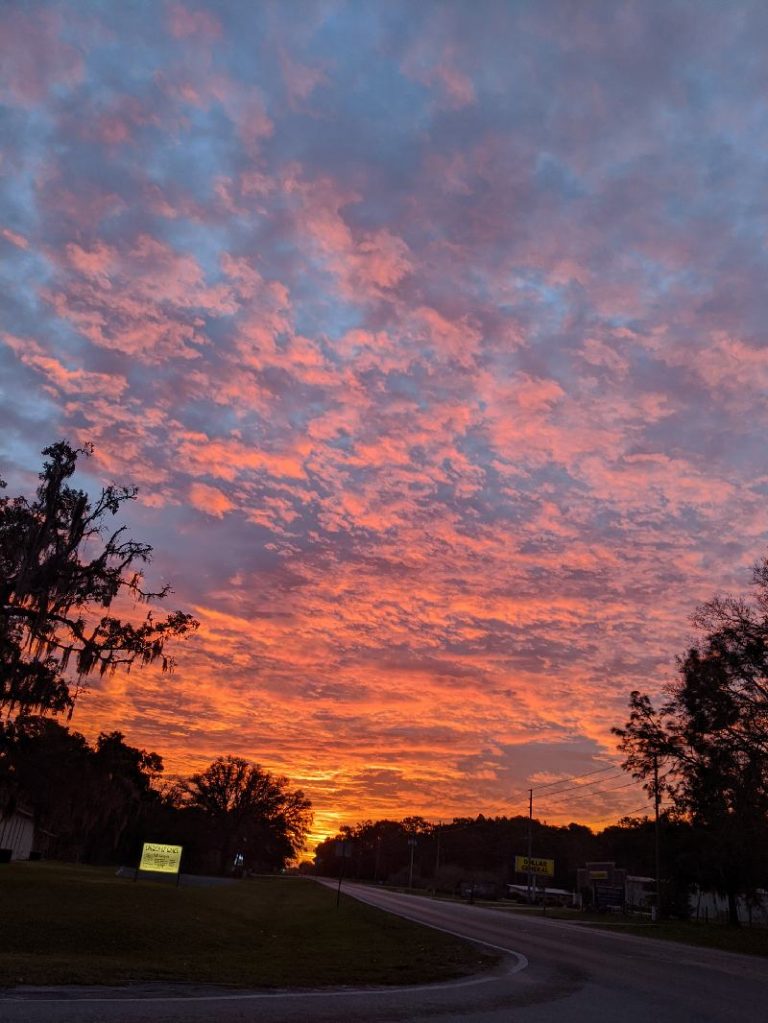 Breathless Magenta Sunrise Over East Ocala