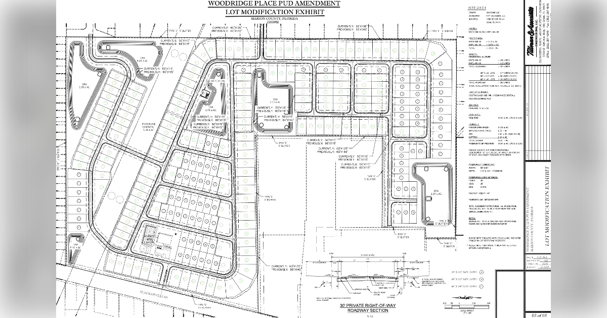 Marion commissioners approve layout changes, 261-home limit for new Ocala subdivision